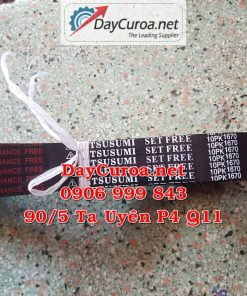 Dây curoa Mitsusumi Sanlux 10PK1670