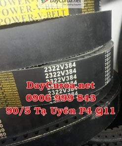 Dây curoa Mitsusumi Sanlux 2322V384