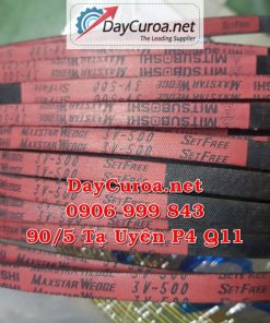 Dây curoa Mitsusumi Sanlux 3V500-1-A
