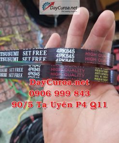 Dây curoa Mitsusumi Sanlux 4PK845