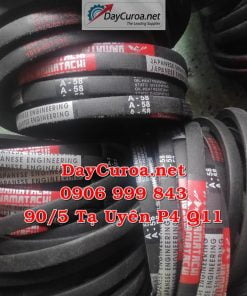 Dây curoa Mitsusumi Sanlux A58-3