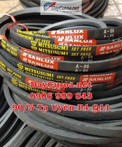 Dây curoa Mitsusumi Sanlux A86