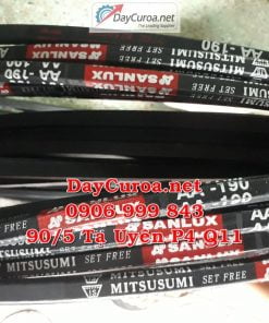 Dây curoa Mitsusumi Sanlux AA190-luc-giac