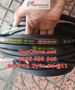 Dây curoa Mitsusumi Sanlux AA92-luc-giac