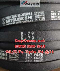 Dây curoa Mitsusumi Sanlux B79-2