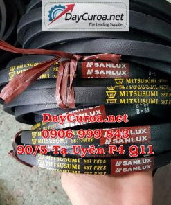 Dây curoa Mitsusumi Sanlux B86-1-A