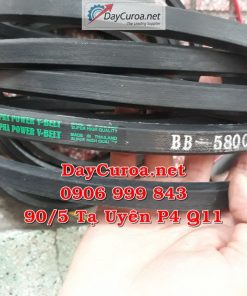 Dây curoa Mitsusumi Sanlux BB5800-1-luc-giac