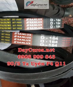 Dây curoa Mitsusumi Sanlux D164