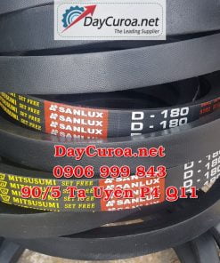 Dây curoa Mitsusumi Sanlux D180-7