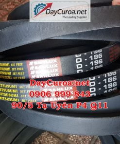 Dây curoa Mitsusumi Sanlux D196-3