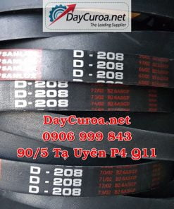 Dây curoa Mitsusumi Sanlux D208-2