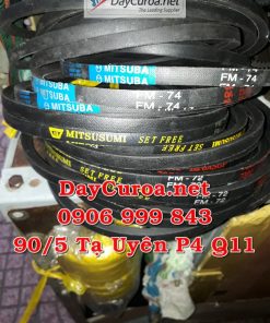 Dây curoa Mitsusumi Sanlux FM74-FM72