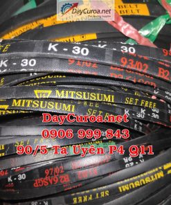 Dây curoa Mitsusumi Sanlux K25-K30