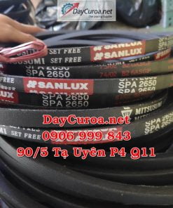 Dây curoa Mitsusumi Sanlux SPA2650-4