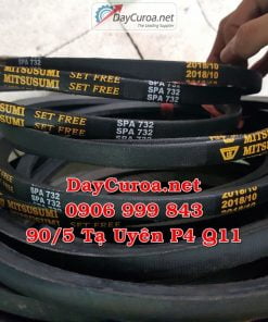 Dây curoa Mitsusumi Sanlux SPA732