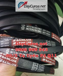 Dây curoa Mitsusumi Sanlux SPB-2580