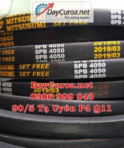 Dây curoa Mitsusumi Sanlux SPB-4050