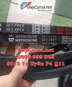 Dây curoa Mitsusumi Sanlux SPB3450