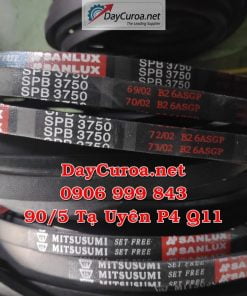 Dây curoa Mitsusumi Sanlux SPB3750-2