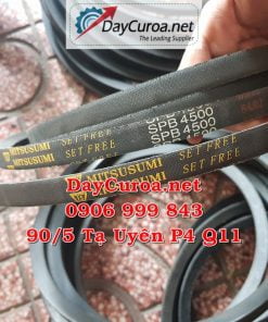 Dây curoa Mitsusumi Sanlux SPB4500