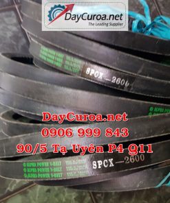 Dây curoa Mitsusumi Sanlux SPCX2600
